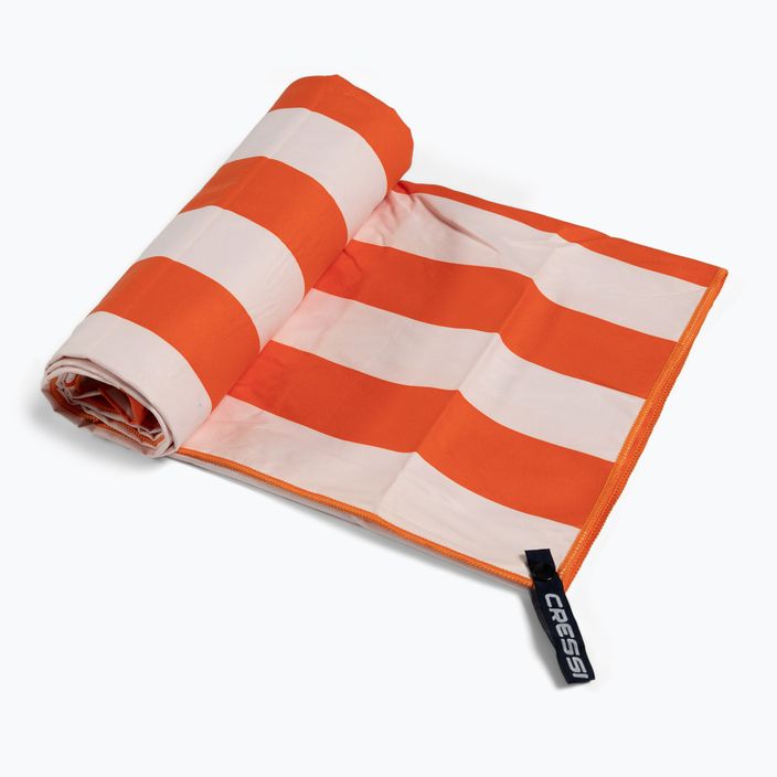 Кърпа за бързо съхнене Cressi Microfiber Stripe оранжева XVA871180 2