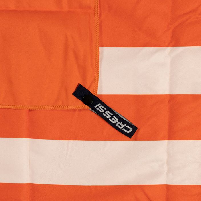 Кърпа за бързо съхнене Cressi Microfiber Stripe оранжева XVA871180 4