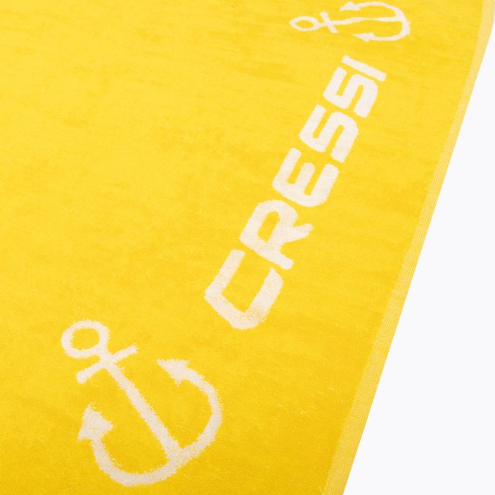 Cressi Памучна кърпа с рамка жълта XVA906770 3