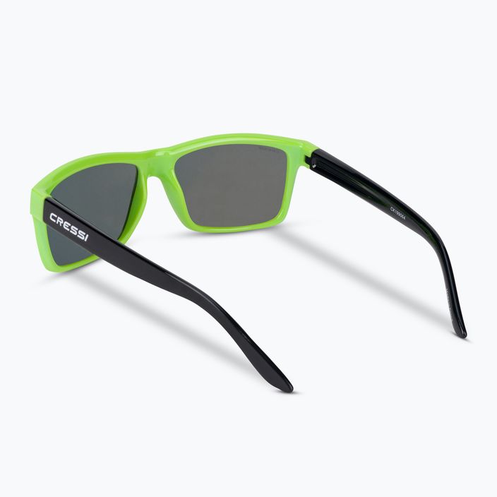 Cressi Bahia Floating черни/киви/сини огледални слънчеви очила XDB100705 2