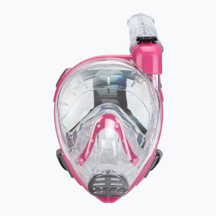Детска маска за гмуркане с шнорхел Cressi Baron, розова XDT0360040 2