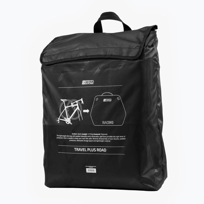 SCICON Мека чанта за велосипед Travel Plus Racing черна TP054000909 5