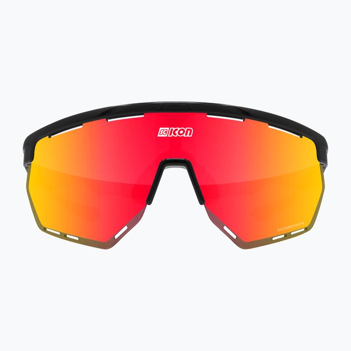 SCICON Aerowing черни гланцови/scnpp многоогледални червени очила за колоездене EY26060201 3