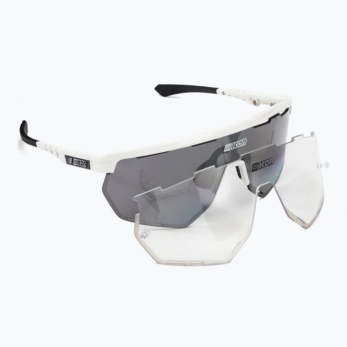 Велосипедни очила SCICON Aerowing white gloss/scnpp multimirror silver EY26080802