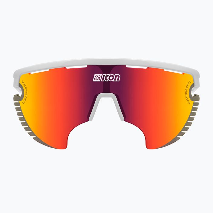 SCICON Aerowing Lamon бели гланц/скнп мултиогледални червени очила за колоездене EY30060800 3