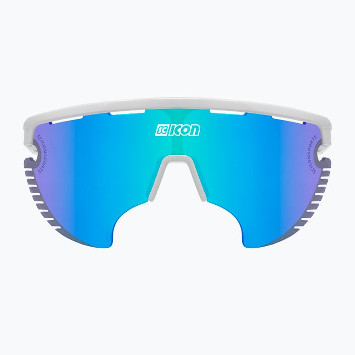 SCICON Aerowing Lamon бели гланц/cnpp многоогледални сини слънчеви очила EY30030800 3