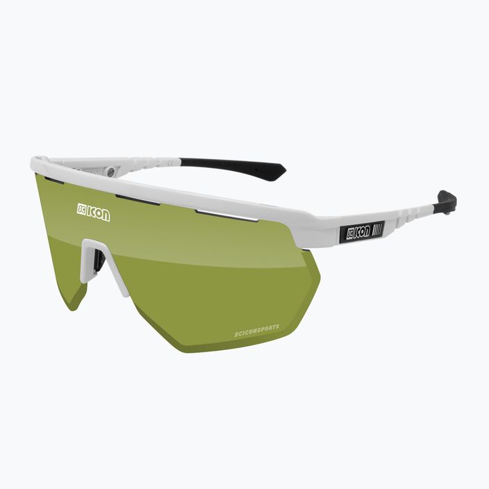 Очила за колоездене SCICON Aerowing white gloss/scnpp green trail EY26150800 6