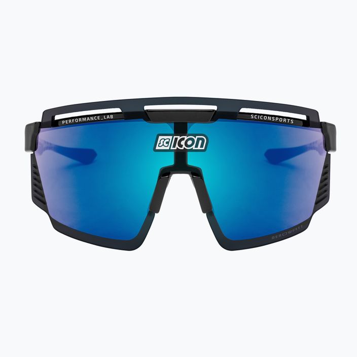 SCICON Aerowatt черни гланцови/scnpp многоогледални сини очила за колоездене EY37030200 3