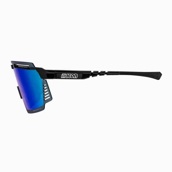 SCICON Aerowatt черни гланцови/scnpp многоогледални сини очила за колоездене EY37030200 4