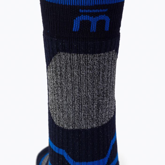 Mico Medium Weight Trek Crew Extra Dry тъмносини чорапи за трекинг CA03058 3