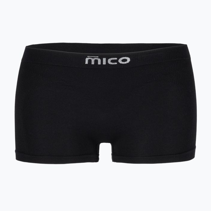 Дамски термоактивни боксерки Mico P4P Skintech Odor Zero Ionic черен IN01783