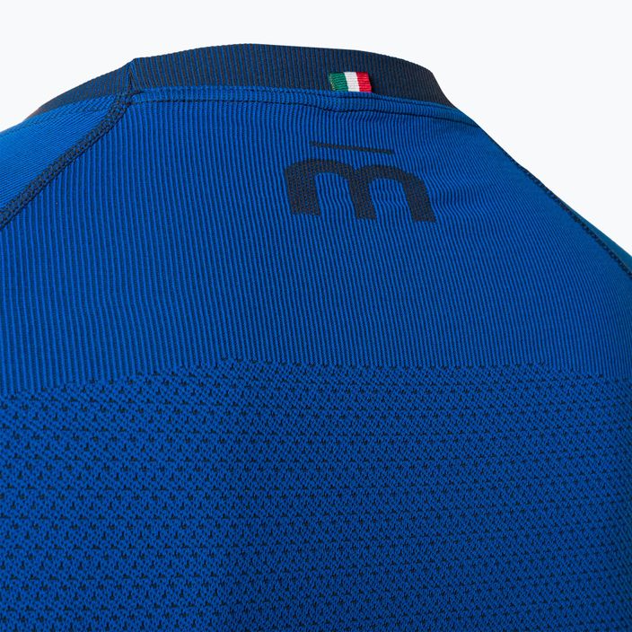 Мъжка термална тениска Mico Warm Control с кръгло деколте  синя IN01850 4