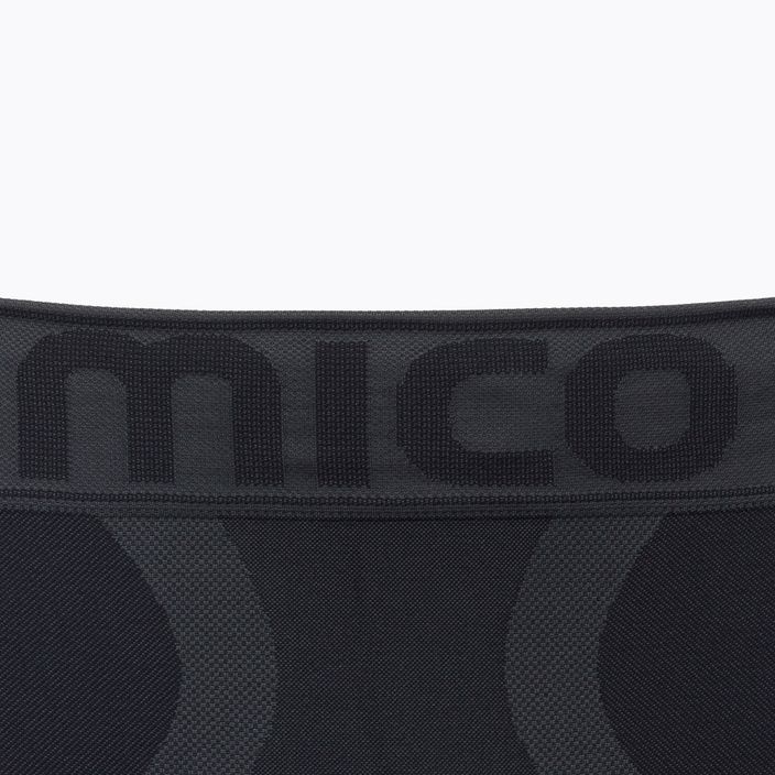 Мъжки термо панталони Mico Warm Control 3/4  черни CM01854 3