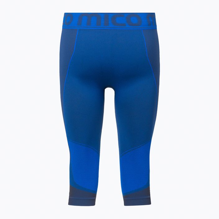 Мъжки термо панталони Mico Warm Control 3/4  сини CM01854 2