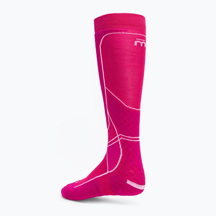 Дамски ски чорапи Mico Medium Weight Warm Control Pink CA00226 2