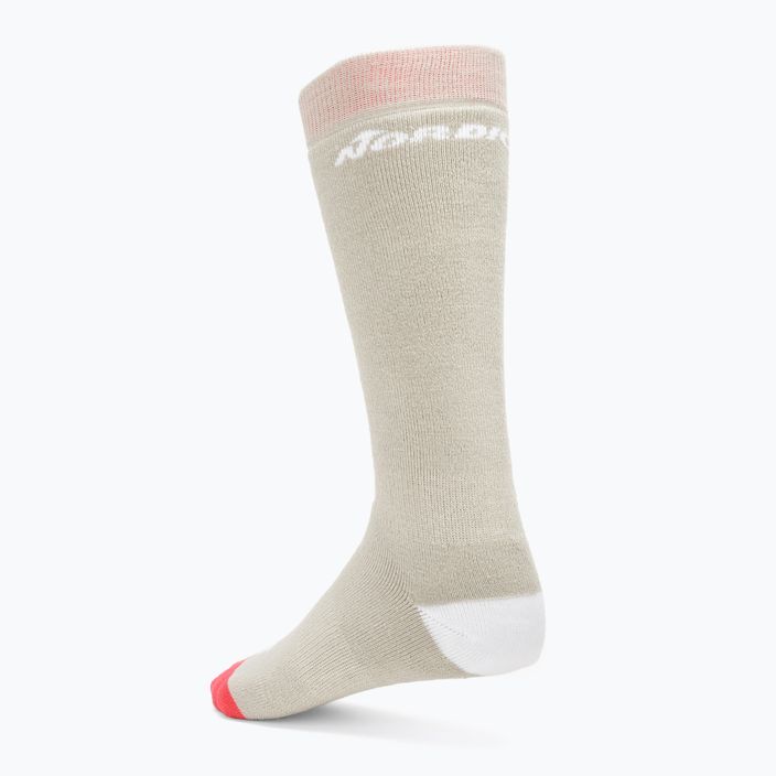 Nordica Multisports Winter Jr детски ски чорапи 2 чифта lt grey/coral/white 2