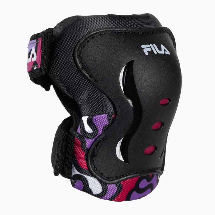 Комплект детски протектори FILA FP Gears black/pink 3