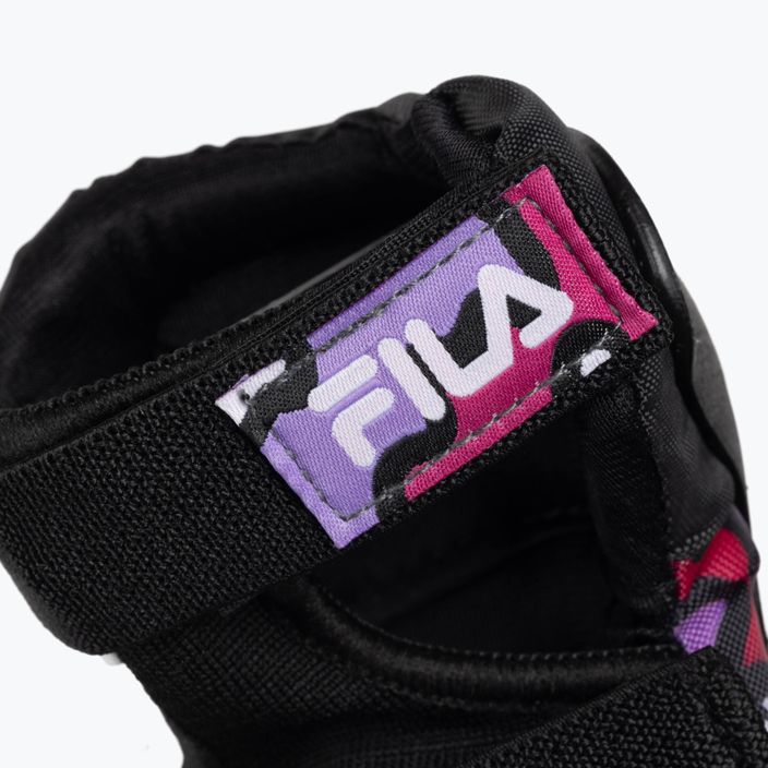 Комплект детски протектори FILA FP Gears black/pink 6