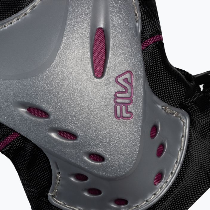 Комплект дамски протектори FILA FP Gears silver/black/pink 5