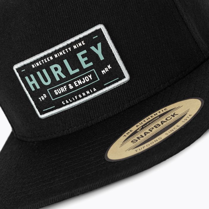 Мъжка бейзболна шапка Hurley Bixby, черна 3