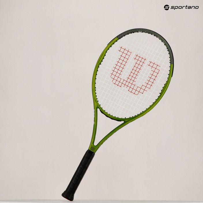 Wilson Blade Feel 103 тенис ракета зелена WR117510 7