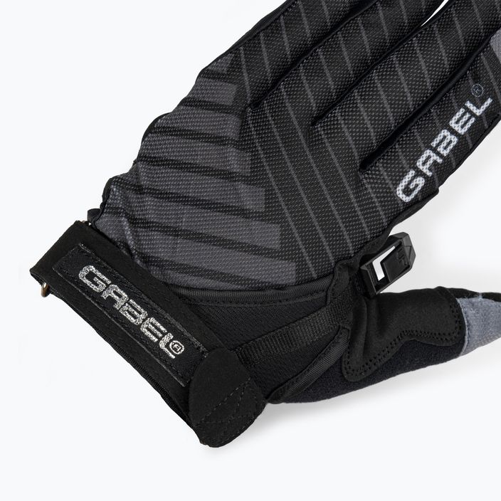 Ръкавици за скандинавско ходене GABEL Ergo-Pro 6-65 черно-сиви 8015011300106 5