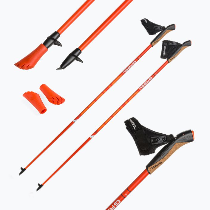 Gabel X-1.35 Active палки за северно ходене оранжеви 7009361151050 4