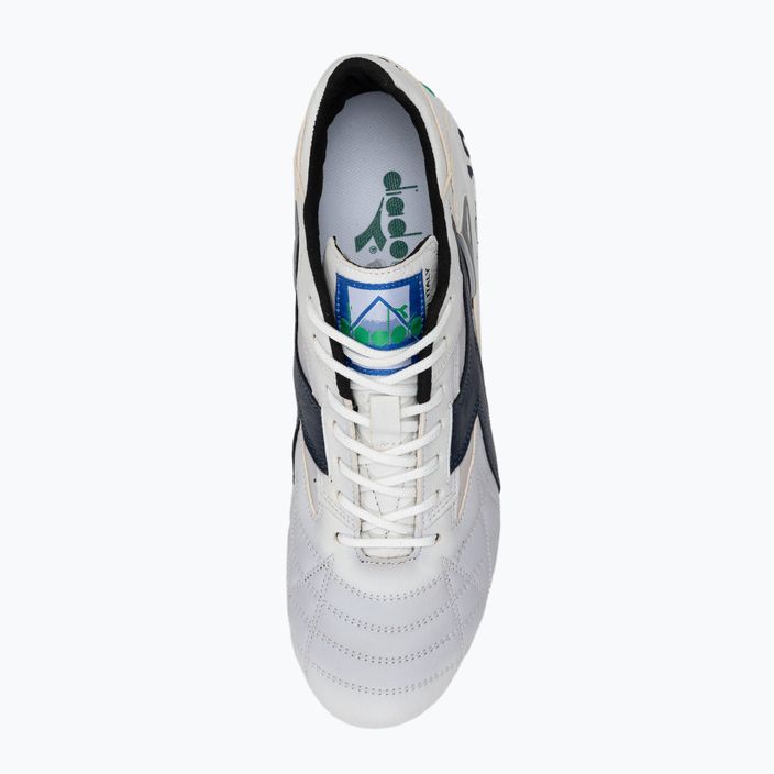 Мъжки футболни обувки Diadora Match Winner RB Italy OG MDPU white and blue DD-101.172359-C1494 6