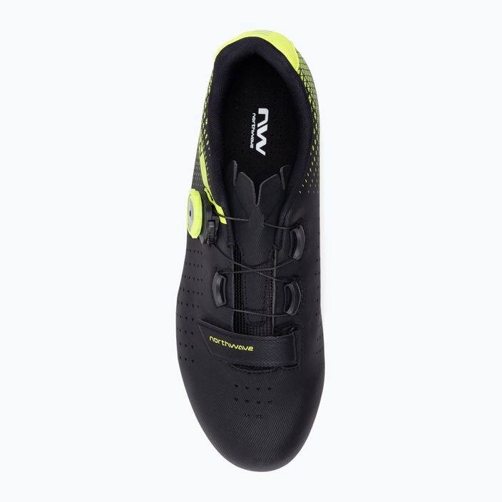 Мъжки обувки за шосе Northwave Core Plus 2 black/yellow 80211012 6