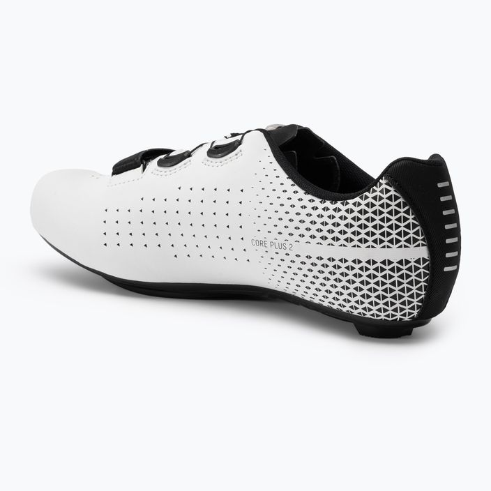 Northwave Core Plus 2 мъжки обувки за шосе бяло/черно 3