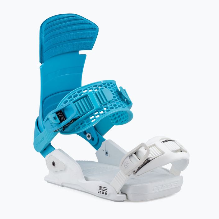 Дамски сноуборд връзки Drake Jade white and blue 71221008-56 5