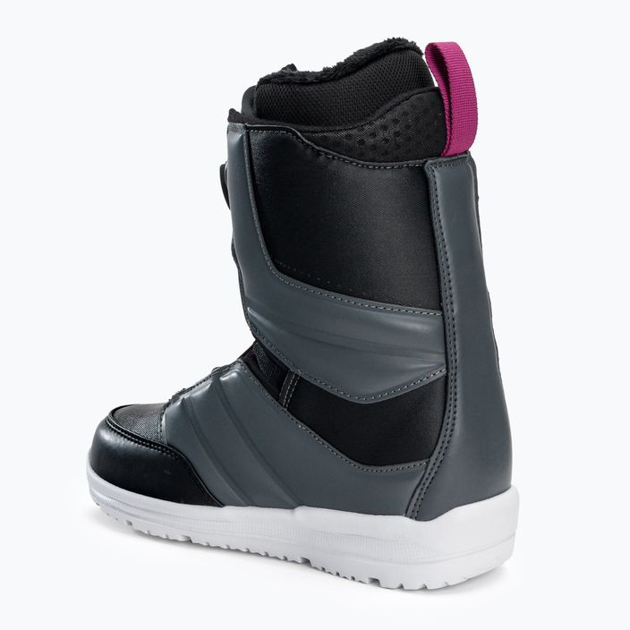 Дамски обувки за сноуборд Northwave Helix Spin черен-сив 70221401 2