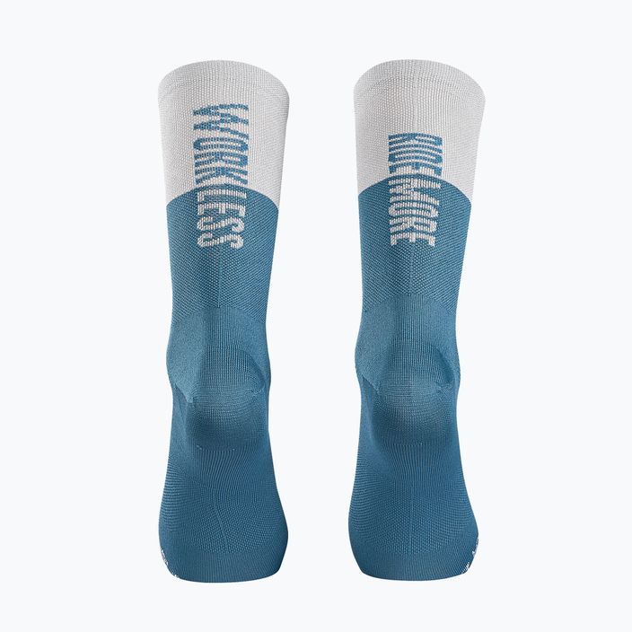 Northwave Work Less Ride More синьо-сиви чорапи за колоездене C89222015