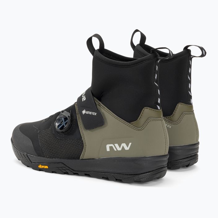 Мъжки MTB обувки за колоездене Northwave Kingrock Plus GTX black / forest green 3