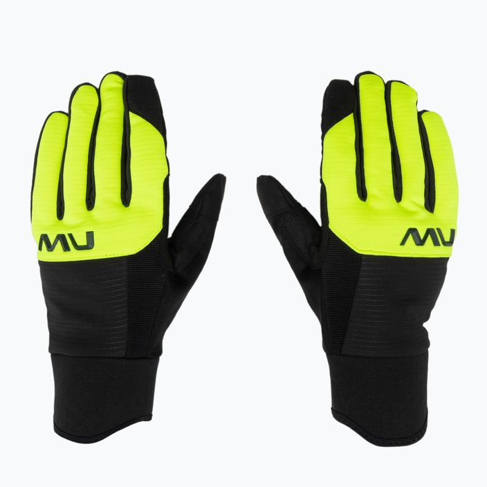 Мъжки ръкавици за колоездене Northwave Fast Gel black / yellow fluo 3