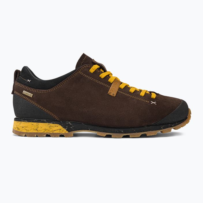 Мъжки обувки за преходи AKU Bellamont III Suede GTX кафяво-жълт 504.3-222-7 2