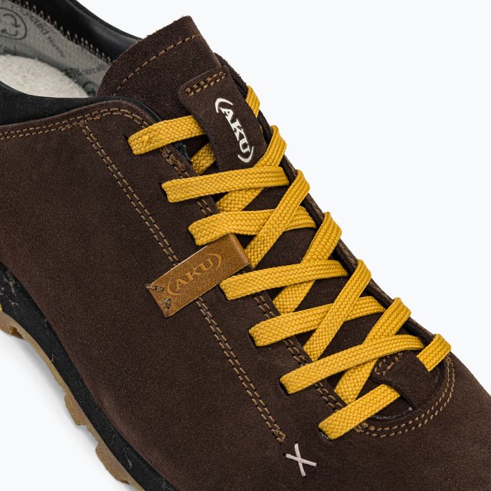 Мъжки обувки за преходи AKU Bellamont III Suede GTX кафяво-жълт 504.3-222-7 8