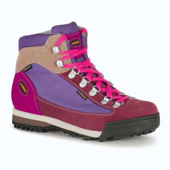 Дамски обувки за преходи AKU Ultra Light Original GTX червен-лилаво 365.20-589-4 10