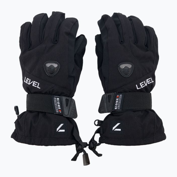 Детски ръкавици за сноуборд Level Fly черни 4001JG.01 3