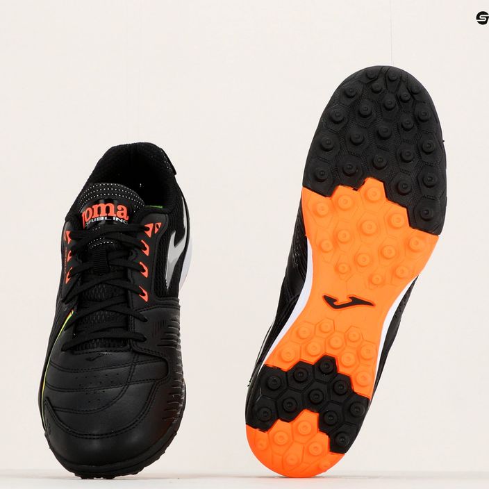 Мъжки футболни обувки Joma Dribling TF black/red 11