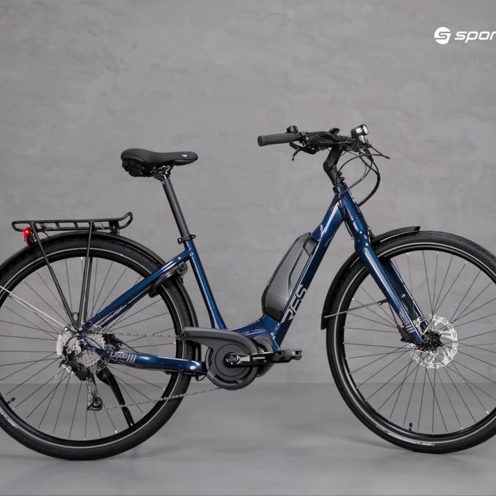 Дамски електрически велосипед Ridley RES U500 U50-01Cs син SBIU5WRID001 7
