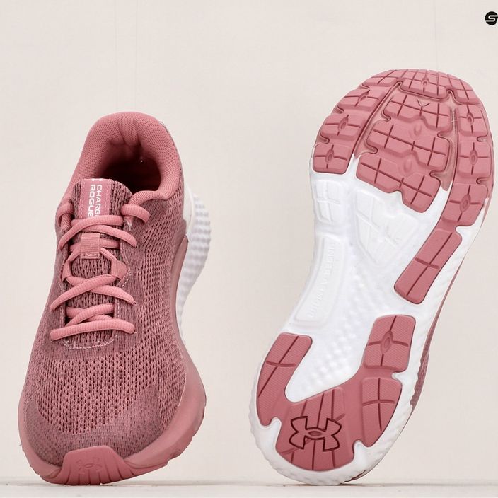 Under Armour дамски обувки за бягане W Charged Rogue 3 Knit pink 3026147 17