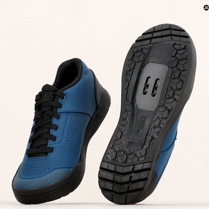 Дамски обувки за MTB колоездене Shimano SH-AM503 сини ESHAM503WCB24W37000 17