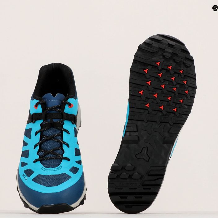 Дамски обувки за колоездене Shimano SH-ET500 сини ESHET500WGB01W40000 13