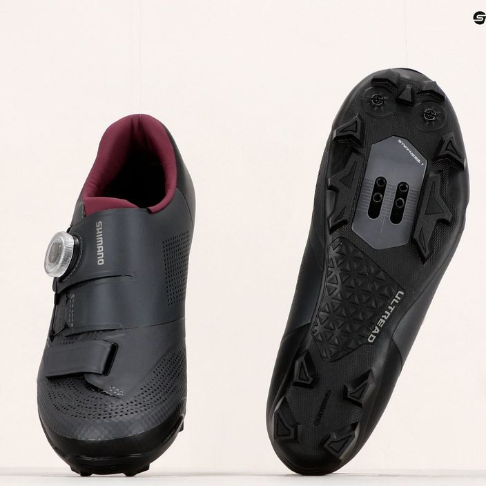 Shimano SH-XC502 мъжки MTB обувки за колоездене сиви ESHXC502WCG01W39000 16