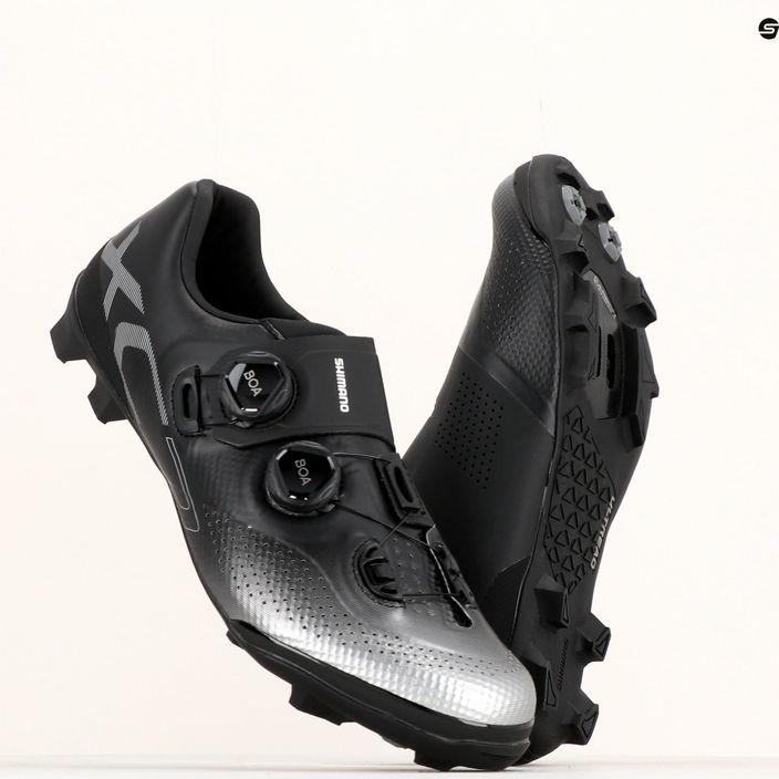 Shimano SH-XC702 мъжки MTB обувки за колоездене черни ESHXC702MCL01S45000 16