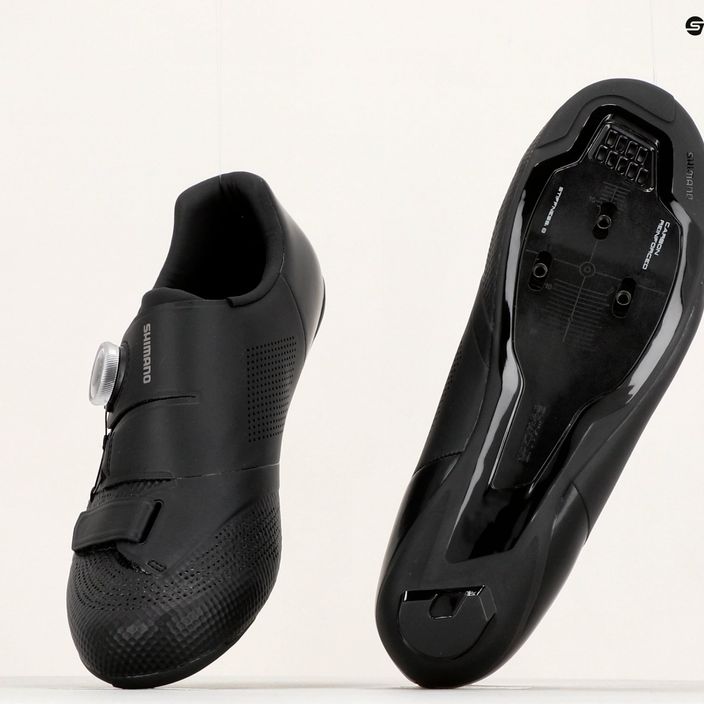 Shimano SH-RC502 мъжки обувки за колоездене черни ESHRC502MCL01S48000 15
