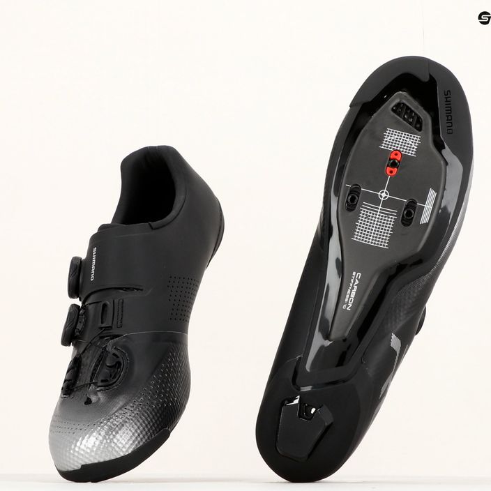 Shimano SH-RC702 мъжки обувки за колоездене черни ESHRC702MCL01S48000 16