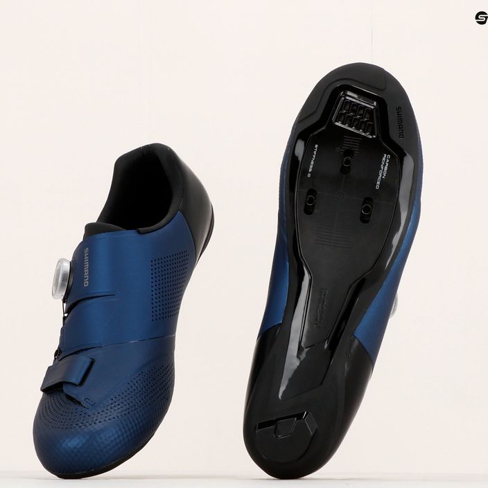 Shimano SH-RC502 мъжки обувки за колоездене тъмносини ESHRC502MCB01S47000 14