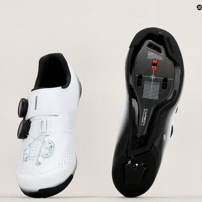Shimano SH-RC702 дамски обувки за колоездене, бели ESHRC702WCW01W41000 17